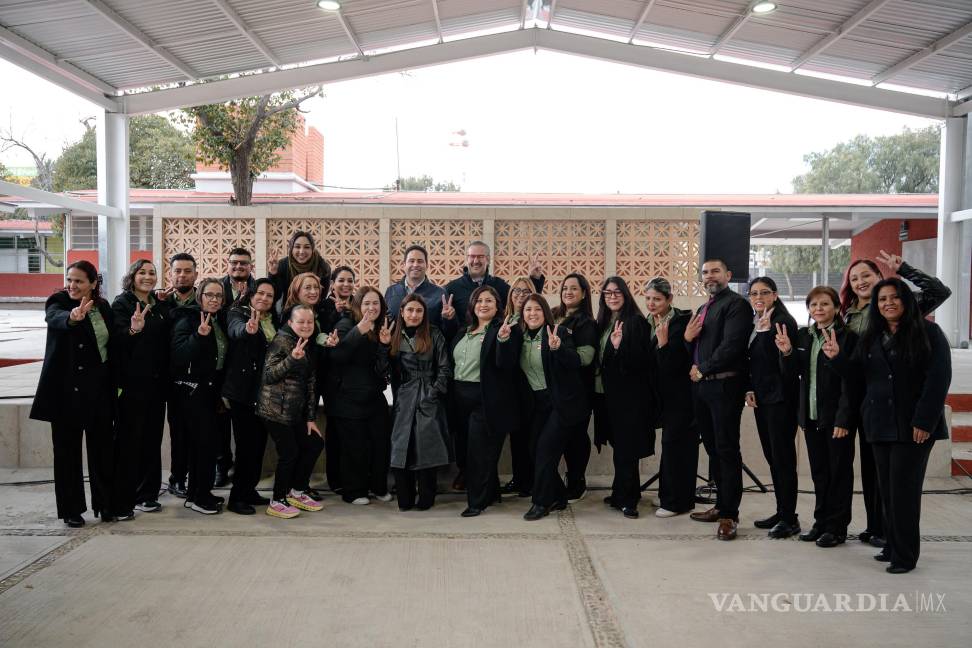 $!La techumbre beneficia directamente a cerca de 300 alumnos, así como a docentes y personal administrativo.