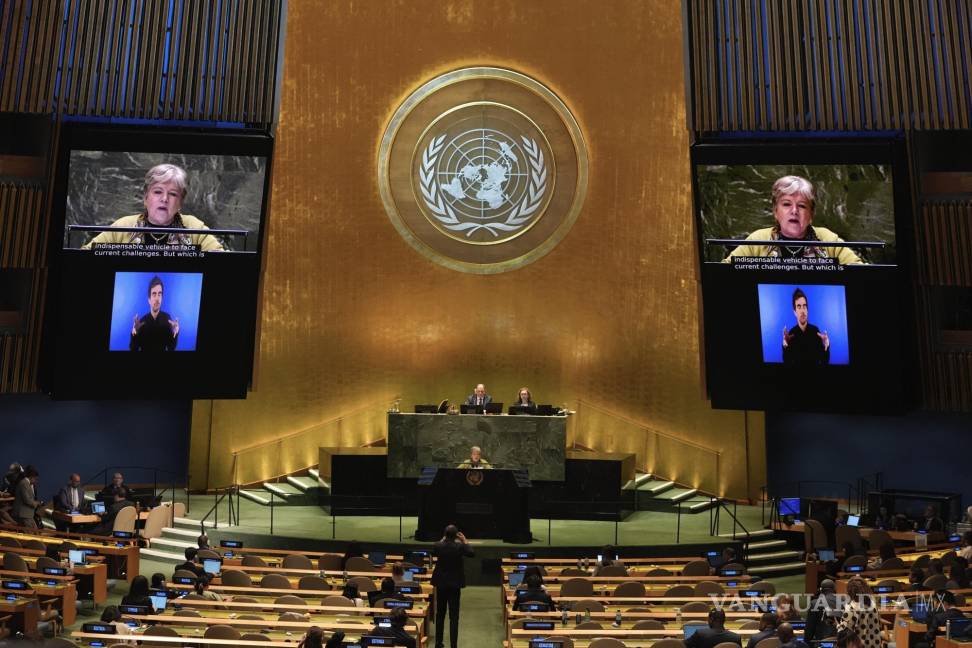 $!De los 194 oradores que participan en el debate de la Asamblea General durante la semana de Alto Nivel de la ONU, en Nueva York, solo 19 son mujeres.