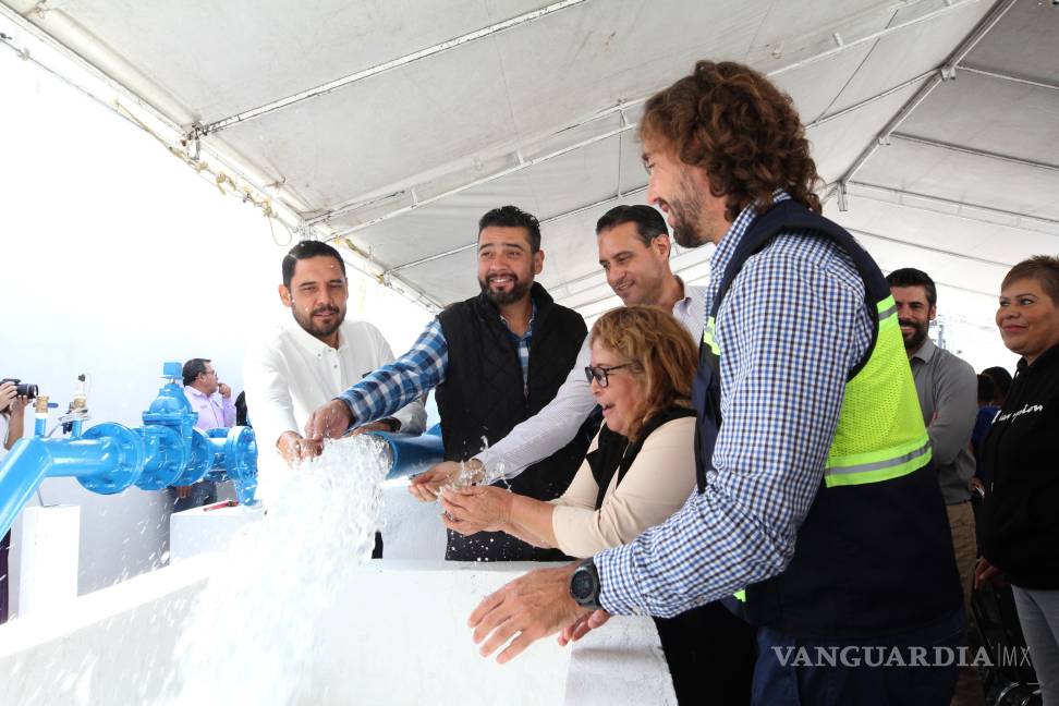 $!“Este pozo representa nuestra tranquilidad”, expresó una vecina del sector durante la inauguración de la obra hídrica que beneficiará a más de 7 mil personas.