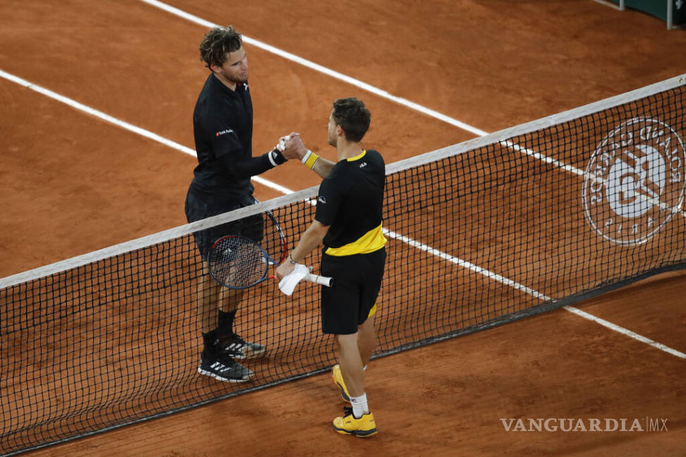 $!En un partidazo; Diego Schwartzman alcanza las semifinales de Roland Garros ante Dominic Thiem