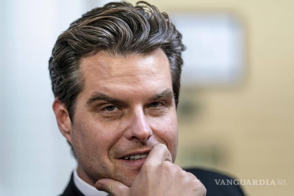 $!El representante republicano Matt Gaetz en el Congreso en Washington el 22 de septiembre del 2023.