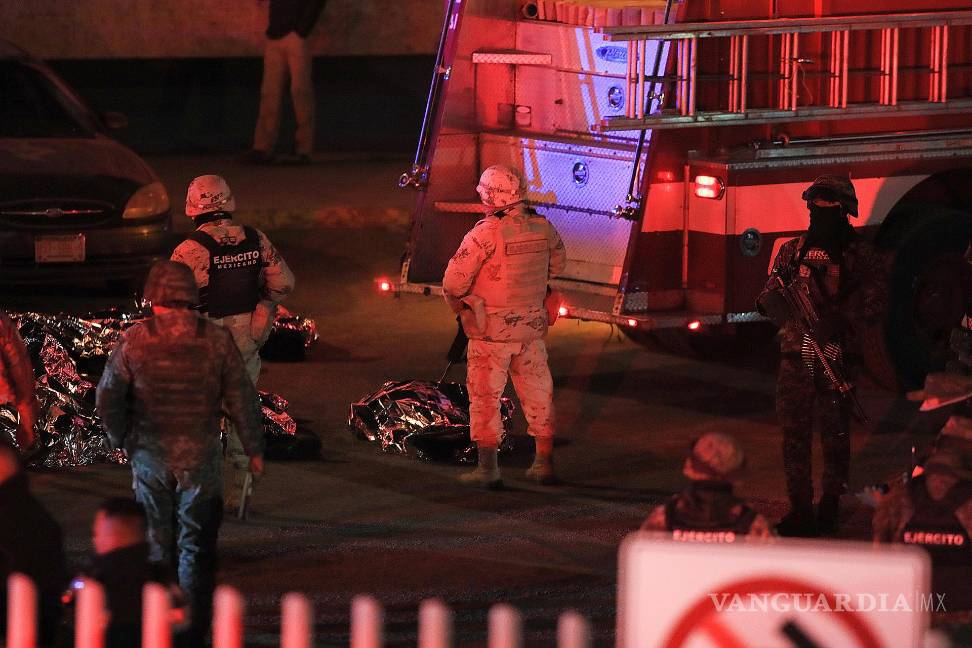 Así fue el incendio en Instituto Nacional de Migración en Ciudad Juárez en el que fallecieron 40 migrantes (fotos)