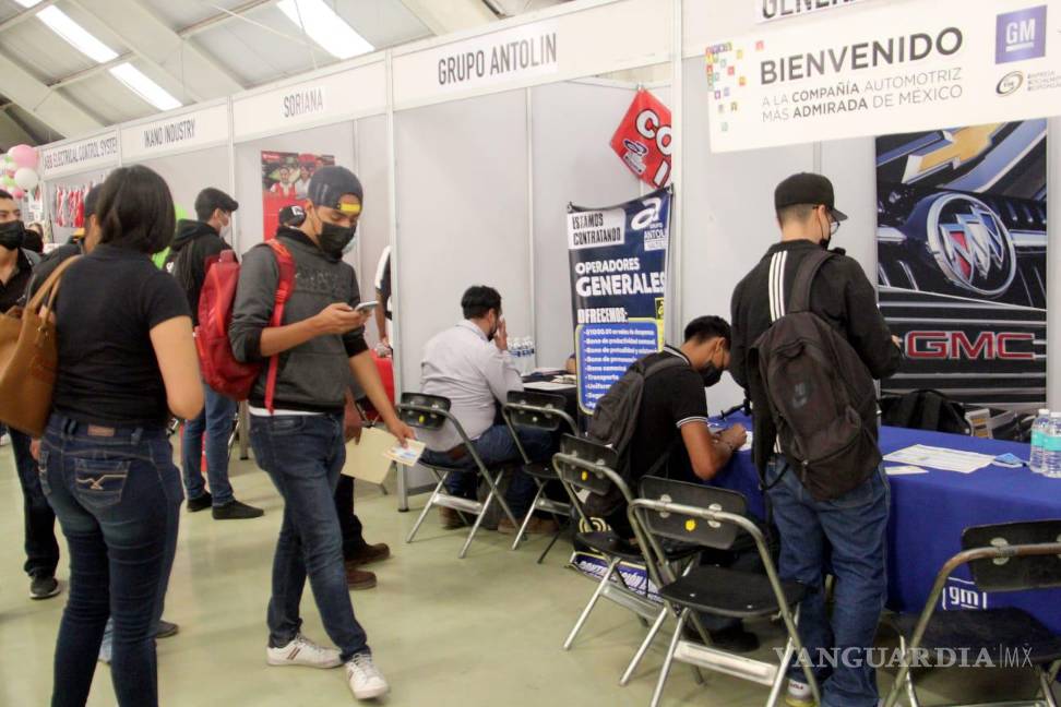 ¿Buscas trabajo? Ofrecerán en Saltillo 2 mil 500 vacantes en Feria del Empleo