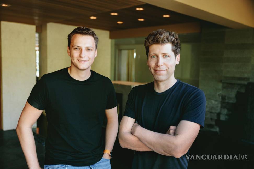 $!Los cofundadores del proyecto Worldcoin, Alex Blania (izquierda) y Sam Altman (derecha).