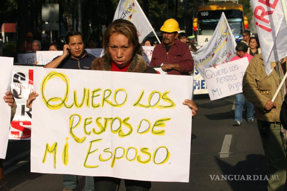 18 años de la explosión de la mina Pasta de Conchos, entre promesas incumplidas (fotos)