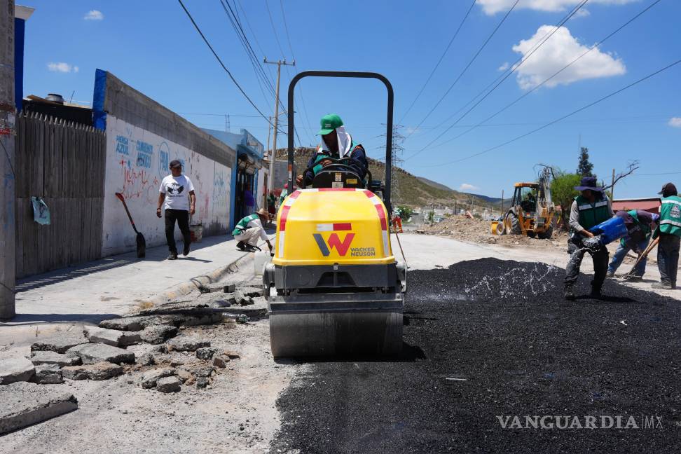 $!Los trabajos también se realizaron en sectores estratégicos de conectividad como el Parque Industrial.