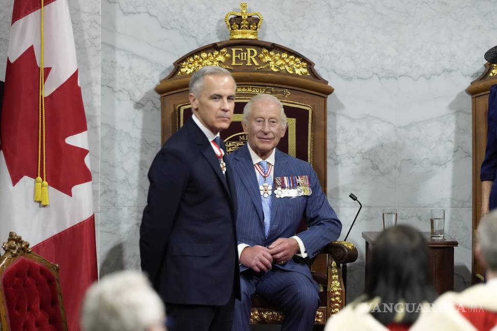 $!Mark Carney, dijo que Canadá está sufriendo “los peligros de la sobredependencia económica y en materia de seguridad”