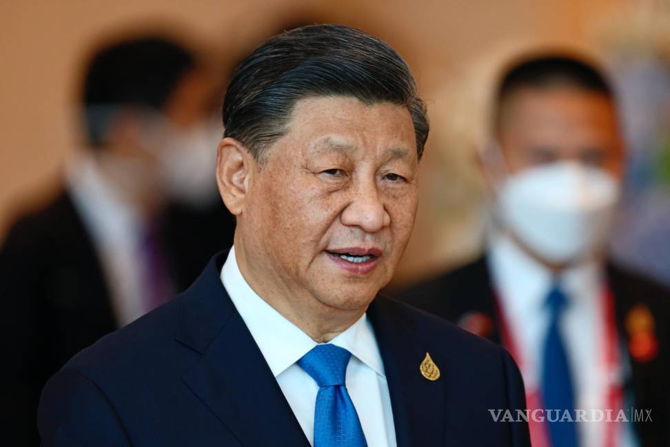 $!El presidente de China, Xi Jinping, llega a la cumbre de la APEC, el 19 de noviembre de 2022 en Bangkok, Tailandia.