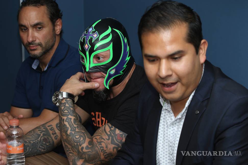 $!Rey Mysterio está listo para demostrar su repertorio luchístico en Saltillo