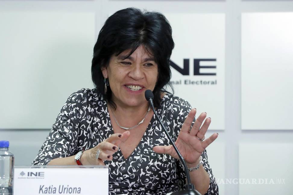 $!a expresidenta del Tribunal Supremo Electoral de Bolivia y jefa de la misión de Acompañamiento Internacional, Katie Uriona en Ciudad de México.