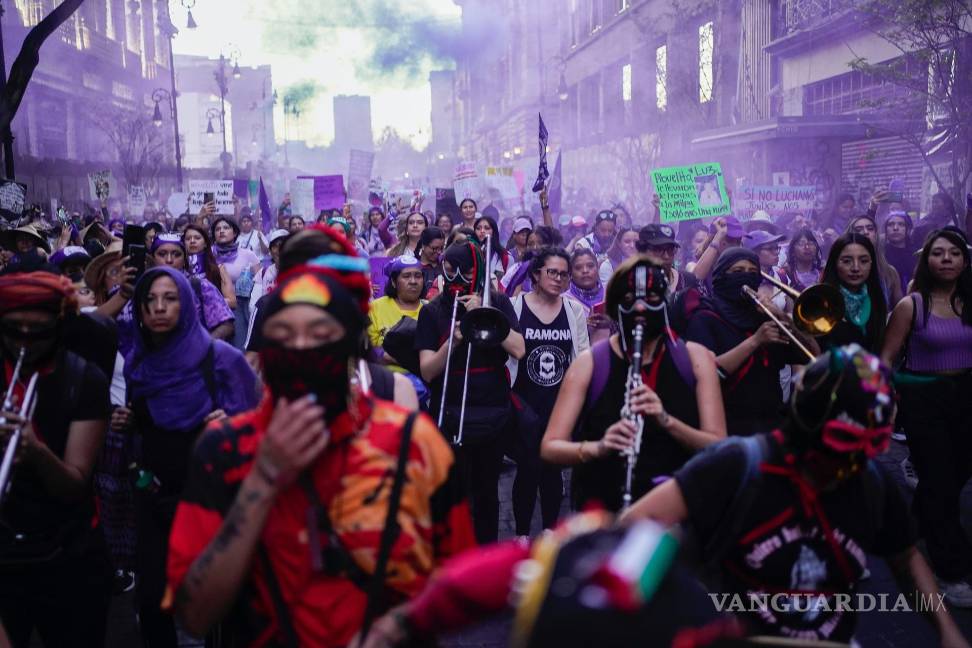 8M: de norte a sur, mexicanas protestan entre violencia y elecciones (fotos)