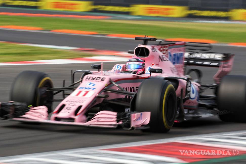 $!Checo Pérez finalizó en séptimo lugar, aportando seis puntos a Force India durante 2017