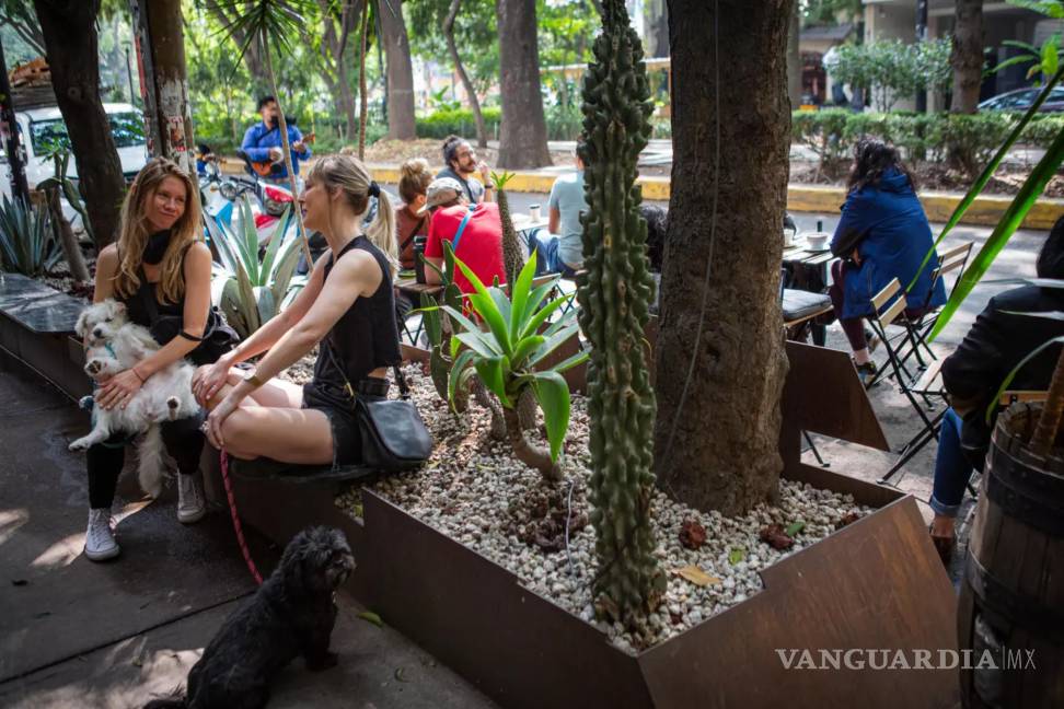 $!Quentin Cafe, una cafetería popular entre los estadounidenses y los trabajadores a distancia en el barrio de la Condesa en la Ciudad de México.