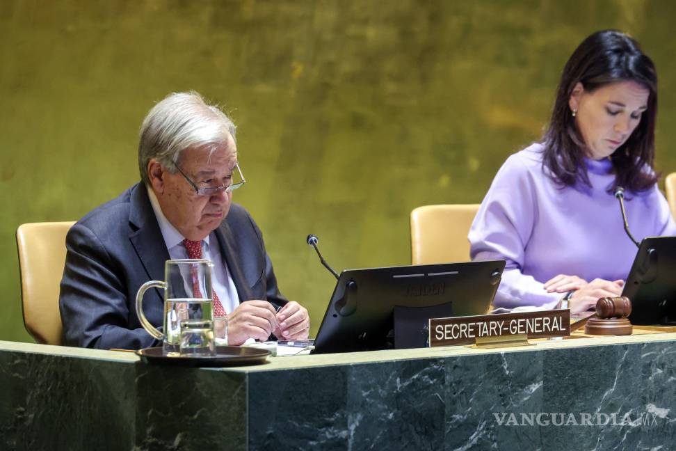 $!”Nos estamos reuniendo en aguas turbulentas, incluso inexploradas”, afirmó el Secretario General de la ONU, António Guterres.