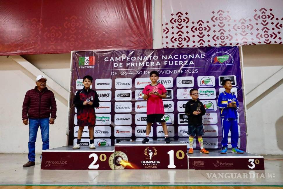 $!Los jugadores coahuilenses obtuvieron campeonatos, podios y plazas en Selección Nacional.