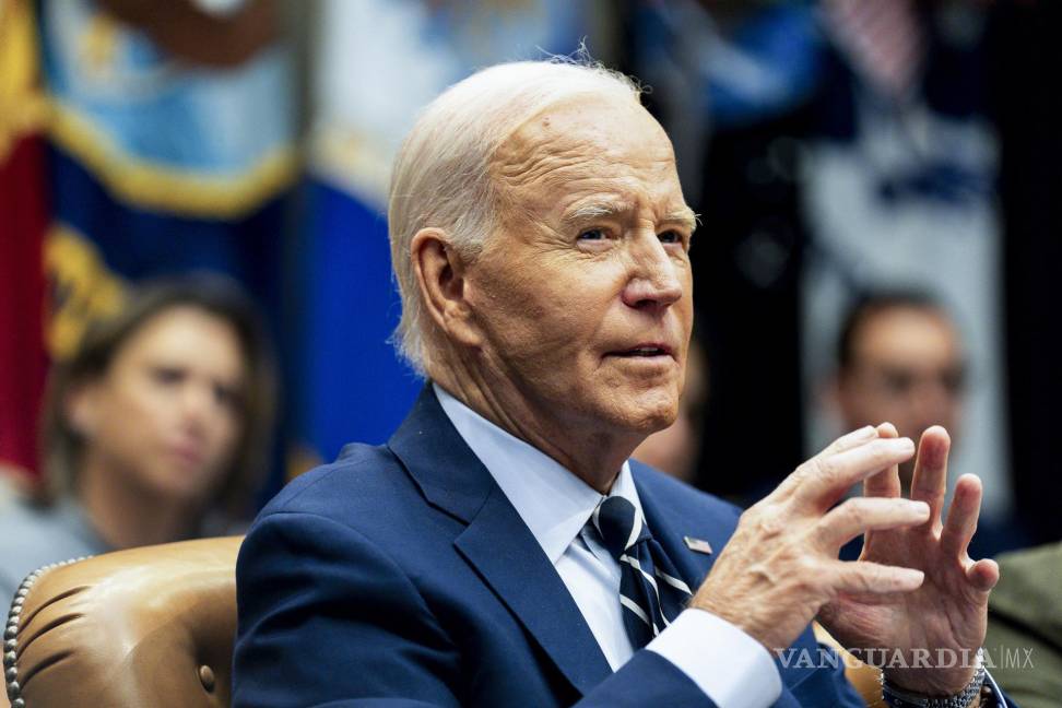 $!El presidente de Estados Unidos, Joe Biden, habla durante una actualización sobre la respuesta federal a los huracanes Helene y Milton, en la Casa Blanca.