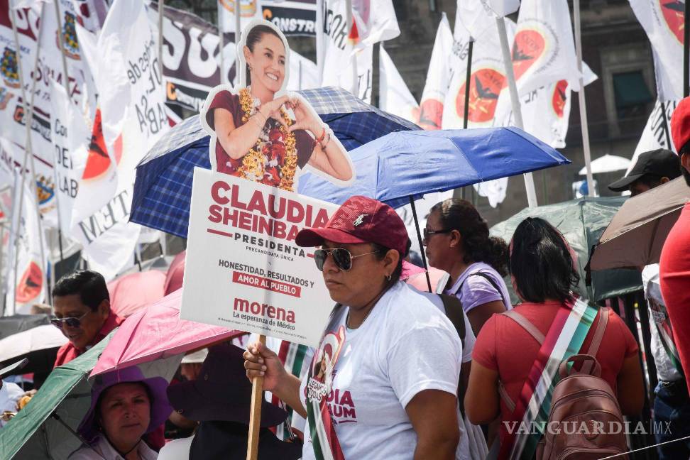 Así se vivió cierre de campaña de candidata presidencial de Morena, Claudia Sheinbaum, desde Zócalo