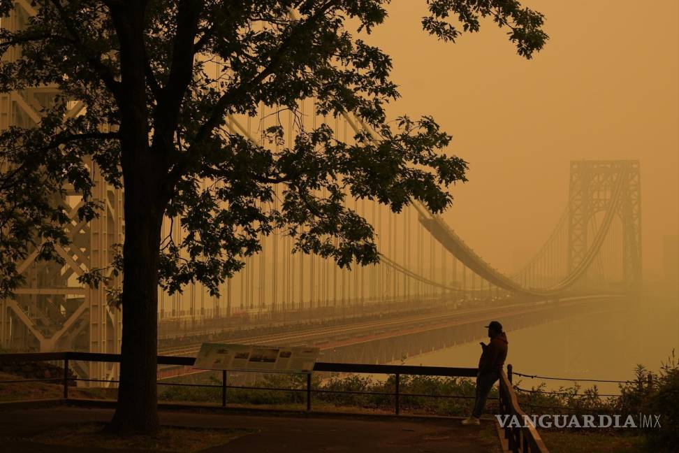 $!El norte de Estados Unidos y el sur de Canadá se vieron afectados en las últimas semanas ante los incendios forestales.