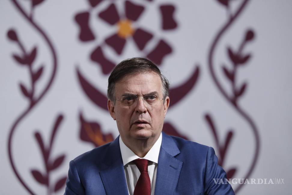 $!El secretario de Economía, Marcelo Ebrard. El Gobierno mexicano celebró que el T-MEC sobrevivió al anuncio de aranceles al resto del mundo.