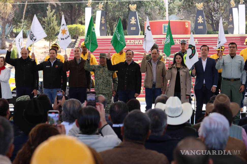 $!Autoridades estatales, municipales, militares y civiles se suman al operativo para proteger la biodiversidad de Coahuila, promoviendo la corresponsabilidad social en la prevención de siniestros.