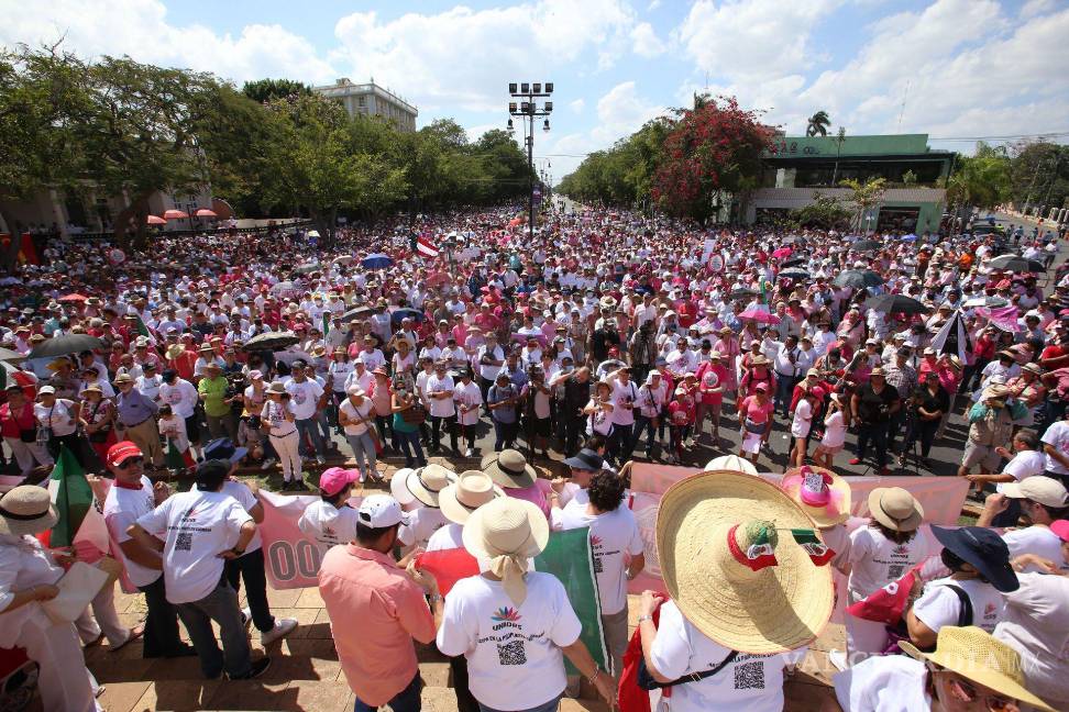Así toman las calles y plazas miles de mexicanos para defender al INE (Fotos)