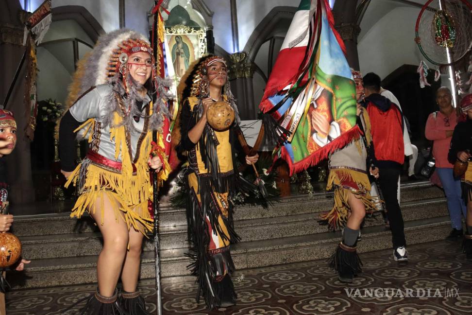 Saltillo: arranca primera peregrinación a la Virgen de Guadalupe