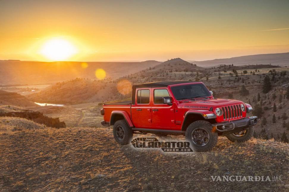 $!Jeep Gladiator, revelan la poderosa pick-up todoterreno... y descapotable
