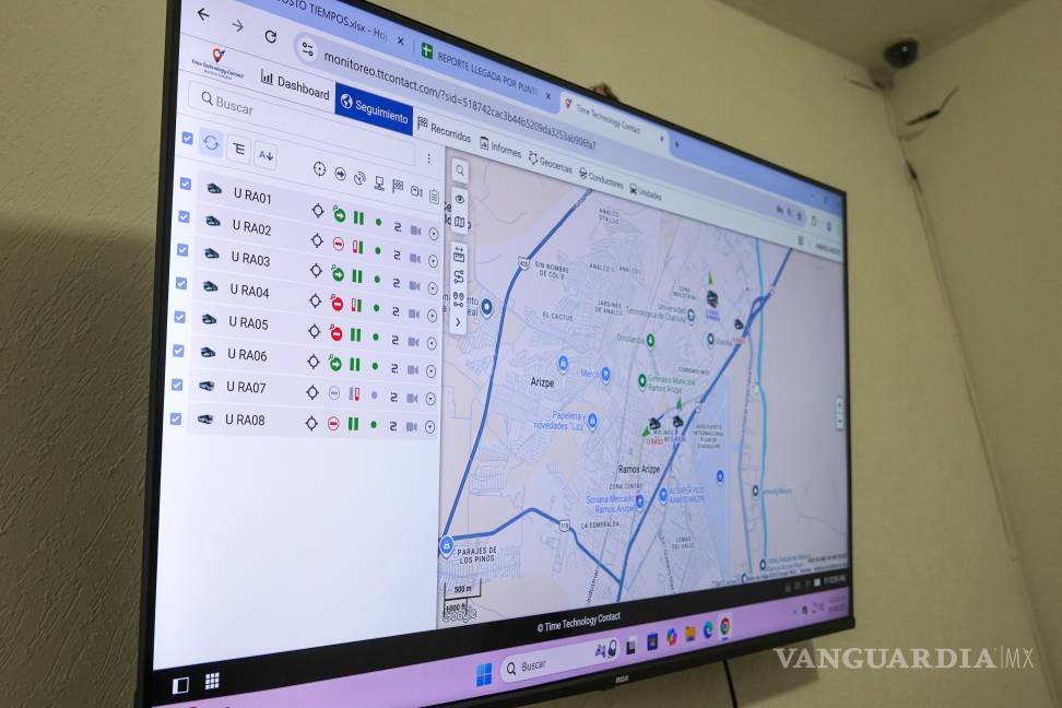 $!El programa refleja el uso de innovación tecnológica para mejorar la movilidad en Ramos Arizpe.