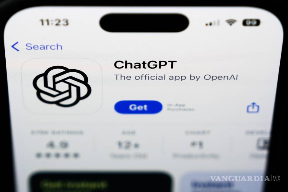 $!En la imagen se ve un logotipo de ChapGPT en un teléfono inteligente en West Chester, Pensilvania.