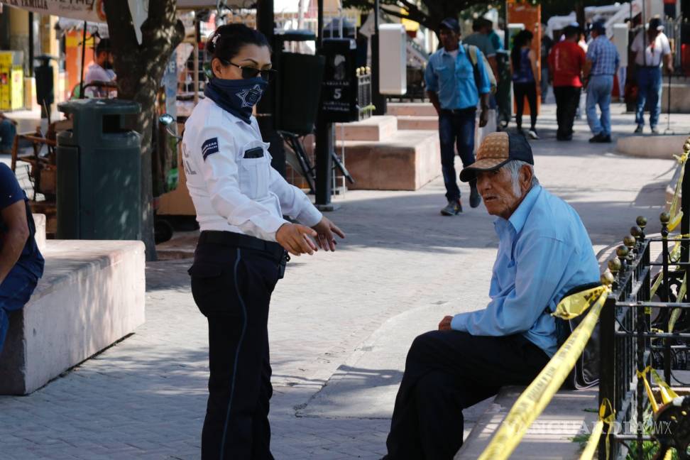 Coronavirus: Sin acceso plazas públicas y parques de Saltillo por COVID-19