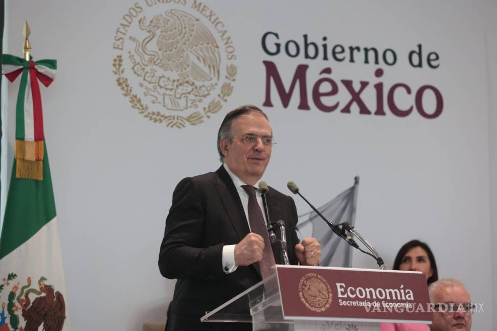 $!México respondería con represalias si Donald Trump impone aranceles a productos mexicanos: Marcelo Ebrard