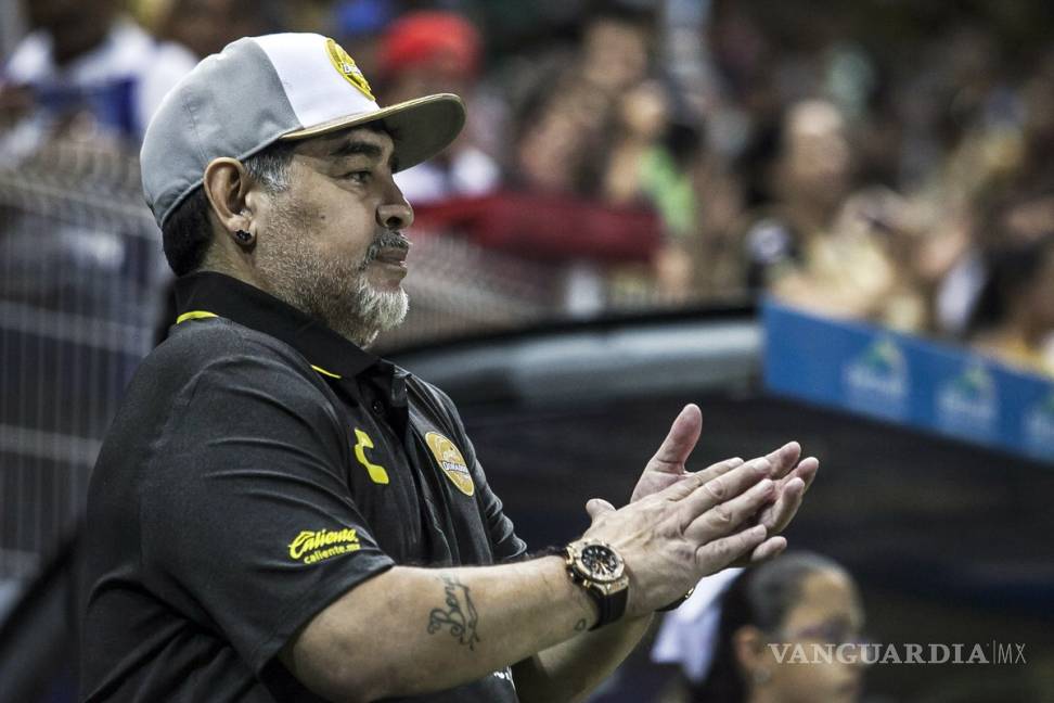 $!Maradona se saca un '10' en su debut y el '10' de su equipo le da sus primeros tres puntos con Dorados
