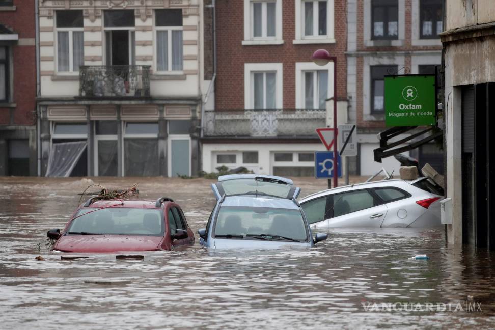 $!Imágenes de cómo las inundaciones están ahogando a Europa