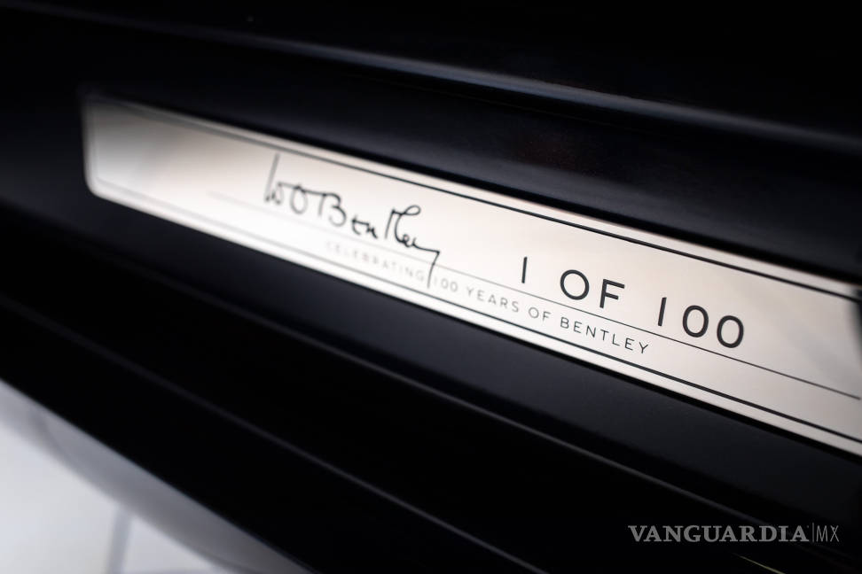 $!Bentley cumple 100 años, y lo celebra con una edición limitada, Mulsanne W.O. Edition