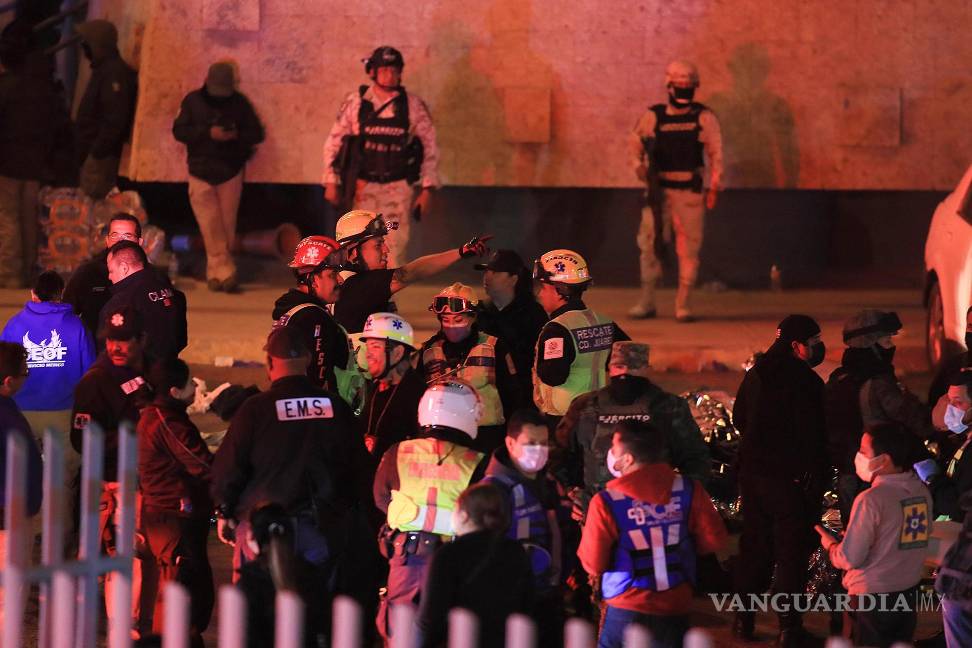 Así fue el incendio en Instituto Nacional de Migración en Ciudad Juárez en el que fallecieron 40 migrantes (fotos)