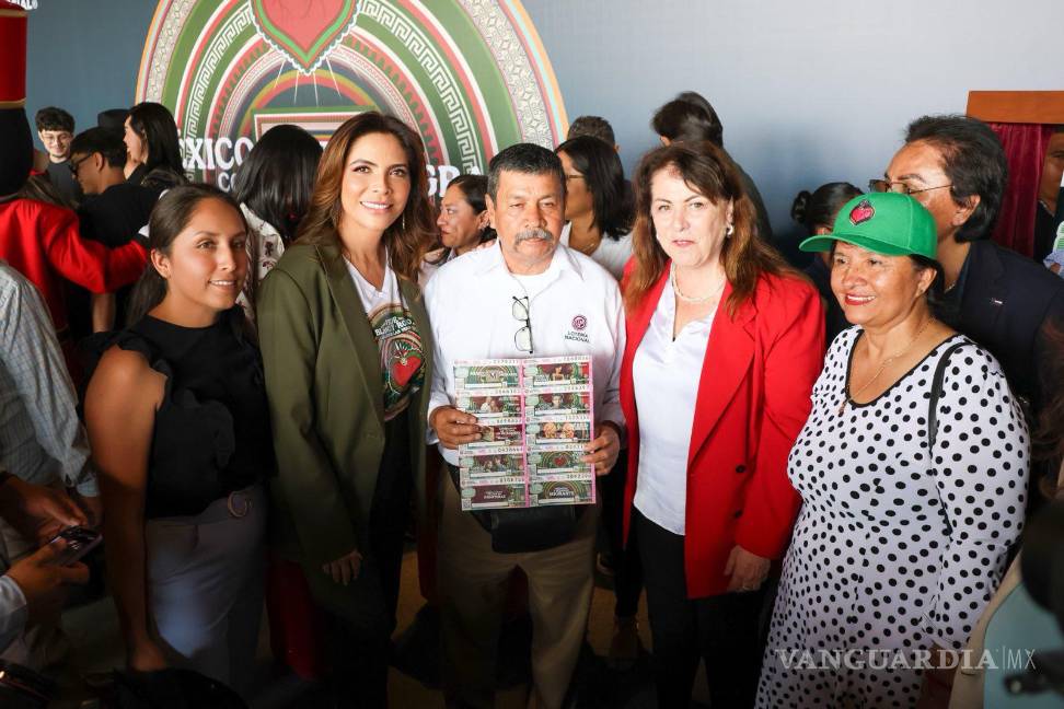$!Lotería Nacional y Gobierno de Morelos unen fuerzas para apoyar a las y los paisanos con el Sorteo ‘México con M de Migrante’