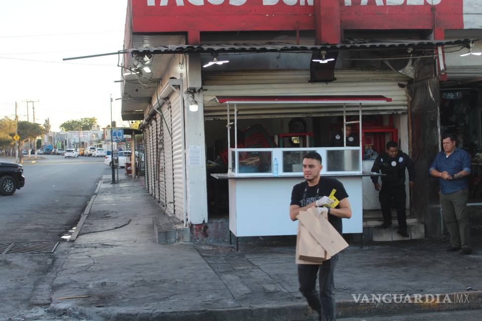 Catean taquería en Saltillo tras homicidio; tres empleados fueron detenidos