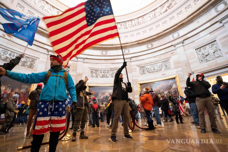 $!La democracia está bajo un asalto sin precedentes: Joe Biden por manifestación en el Capitolio