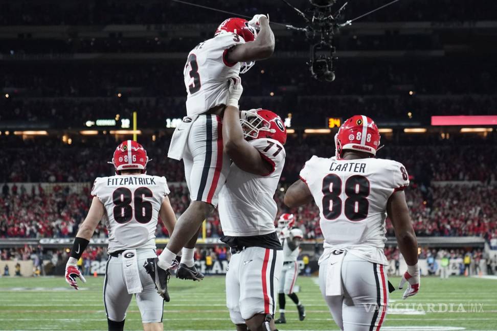 Georgia es campeón nacional, cobra ‘venganza’ ante Alabama