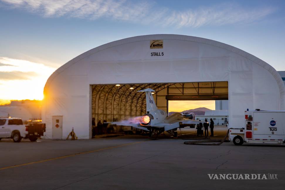 $!El avión a reacción X-59, construido por la NASA y Lockheed Martin y capaz de alcanzar velocidades supersónicas.