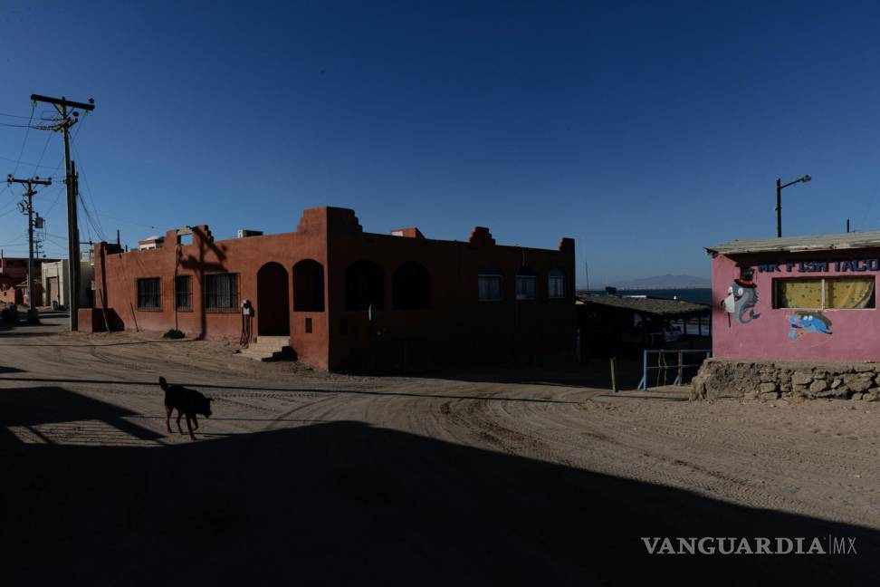 $!Un vecindario cerca del área donde la empresa israelí IDE Technologies propone construir una planta desalinizadora, enPuerto Peñasco, México.