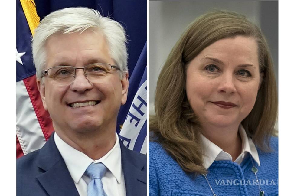 $!Christopher Waller, miembro de la Junta de Gobernadores de la Fed y Michelle Bowman, vicepresidenta de supervisión de la Junta de Gobernadores de la Fed.