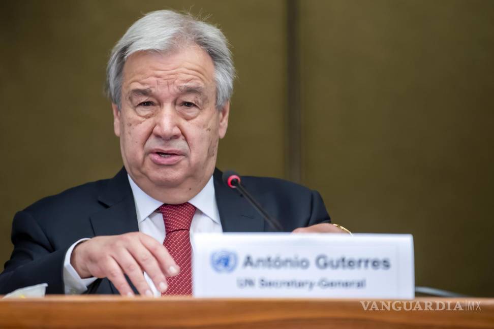 $!António Guterres, secretario general de la ONU, propone crear un pacto mundial para gestionar las tecnologías digitales, así como a la inteligencia artificial.