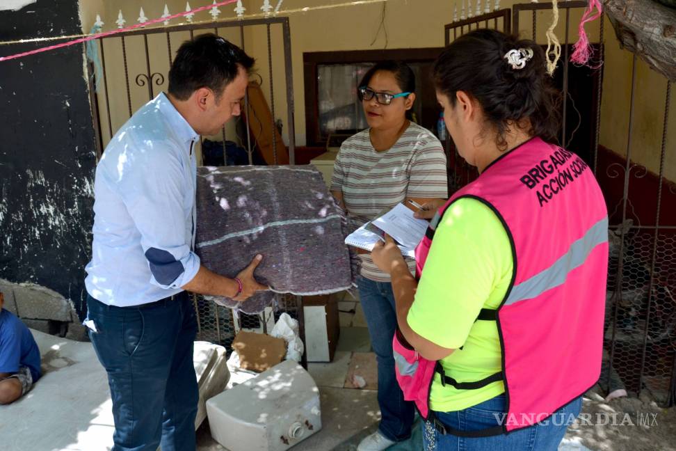 $!Torreón recibe apoyos del Fonden por afectaciones tras lluvias