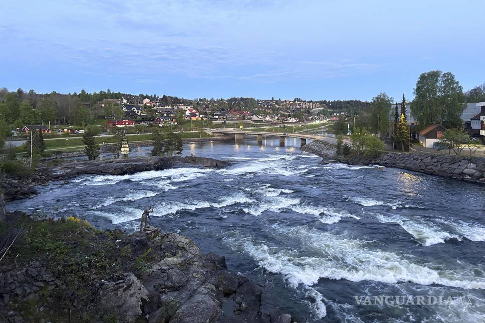 $!La ciudad de Kongsberg, sede de una empresa de defensa que fabrica misiles para Ucrania y considerada un posible objetivo de sabotaje.