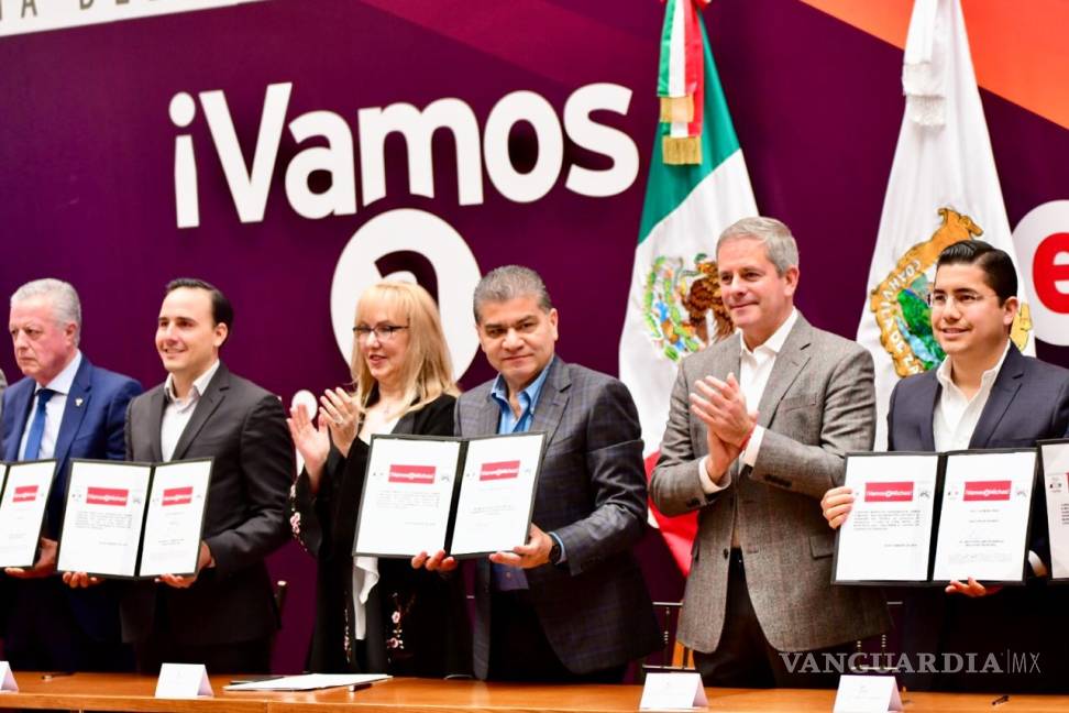 $!Impulsan “Vamos a Michas” en Coahuila... invertirán municipios y Gobierno del Estado en obra y programas