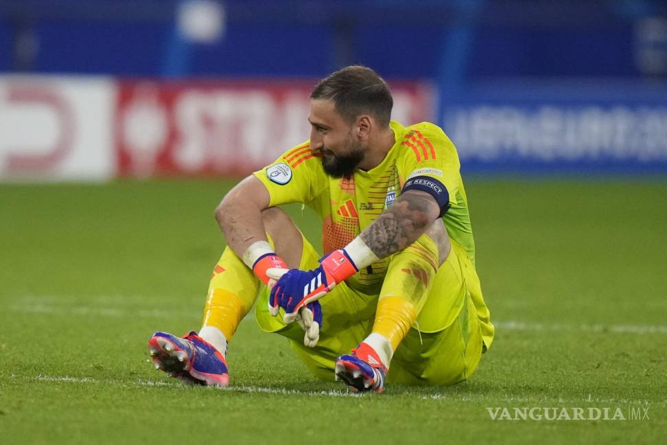 $!Donnarumma no pudo mantener el arco en cero ante la poderosa España.