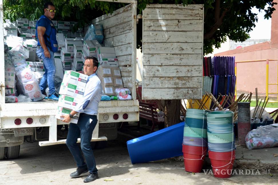 $!Torreón recibe apoyos del Fonden por afectaciones tras lluvias