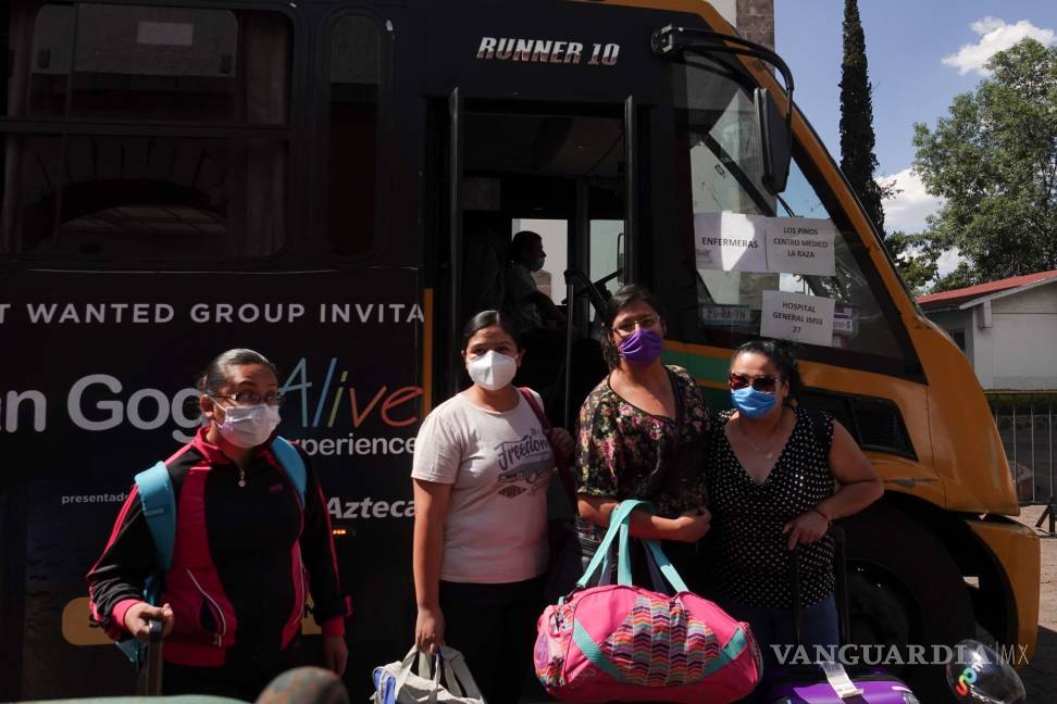 $!Los Pinos, antes residencia presidencial ahora hogar para personal de salud que atiende pacientes con COVID-19 (fotos)