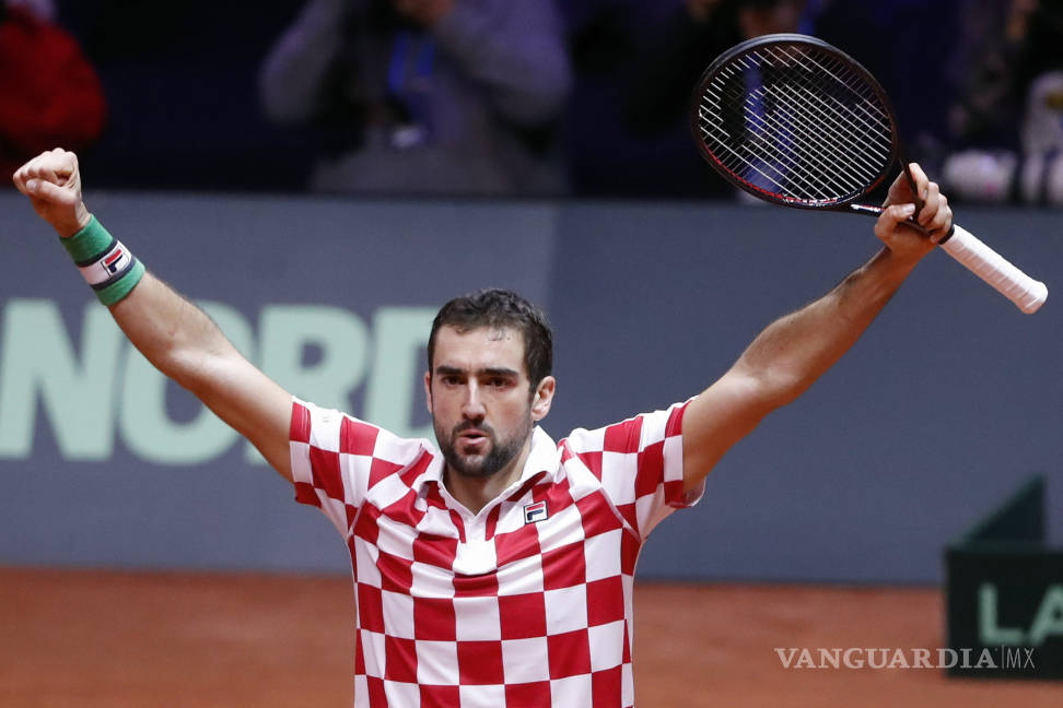 $!Croacia se adelanta a Francia en la Copa Davis gracias a Borna Coric